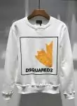 dsquared2 2019 sweatshirt all cotton white ds275